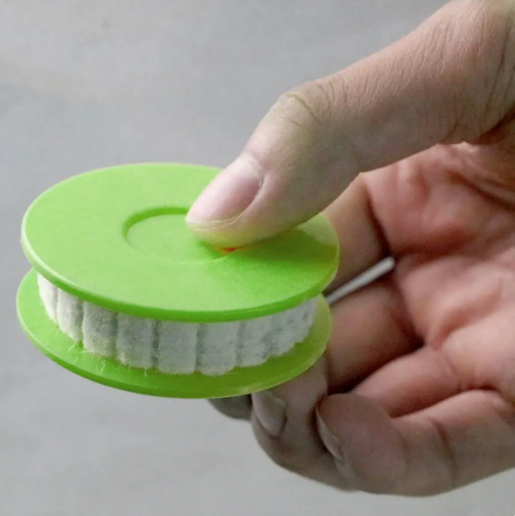 green disc chain cleaner