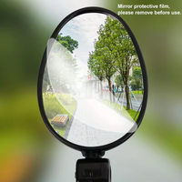 2PC Bike Mirror 360 Degree Adjustable Rotatable Handlebar Mirror